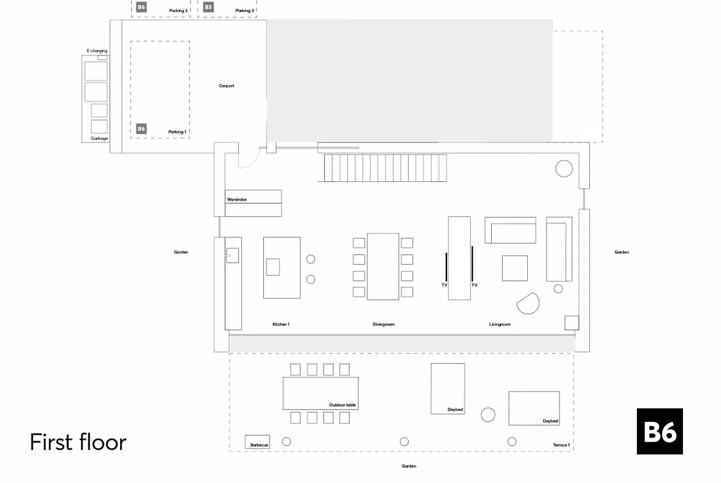 Nyaraló B6 - Die Moderne Architektenvilla Fuer 2-6 Personen, Nuernberg