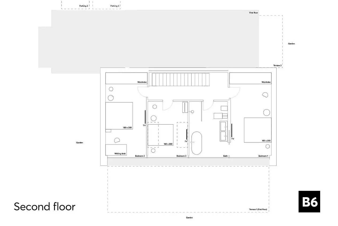 Nyaraló B6 - Die Moderne Architektenvilla Fuer 2-6 Personen, Nuernberg